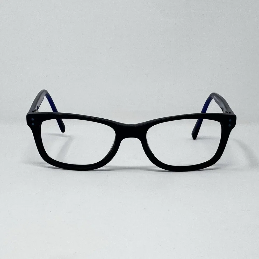 Nike 5538 403 Black Blue Eyeglass Frames 49-17-135